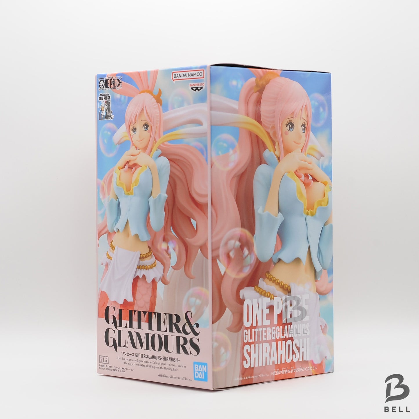 One Piece Figure Shirahoshi Glitter&Glamours 25th Banpresto From Japan Sealed