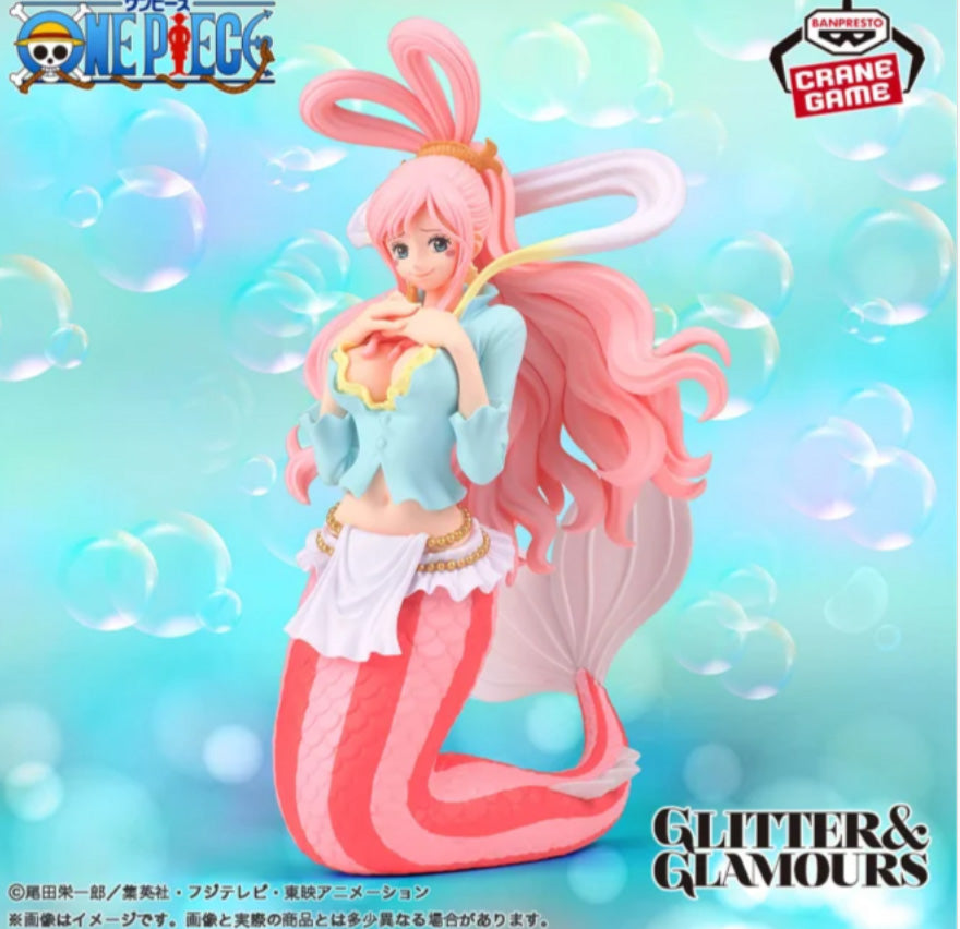 One Piece Figure Shirahoshi Glitter&Glamours 25th Banpresto From Japan Sealed