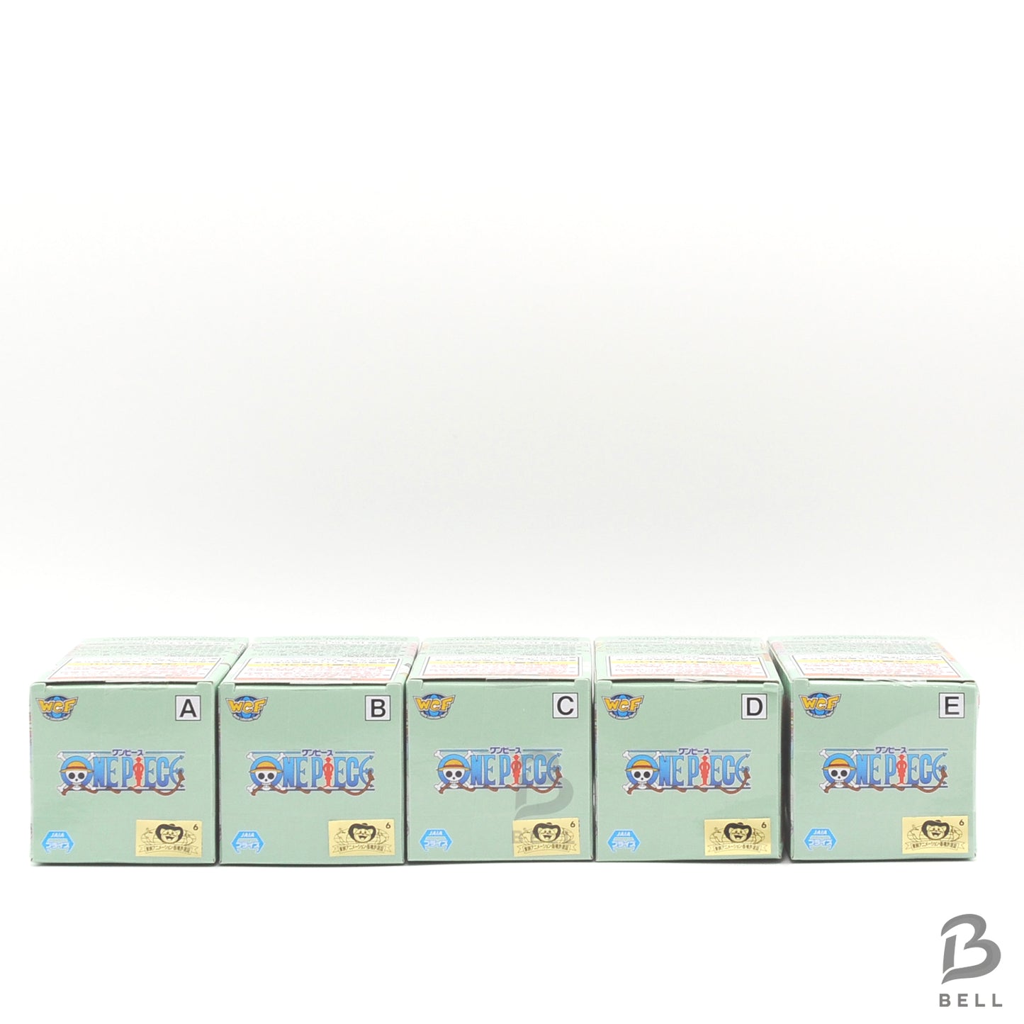 Complete One Piece World Collectable Figure lot set of 5 WCF Egg Head 2 sealed