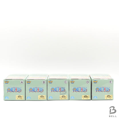 Complete One Piece World Collectable Figure lot set of 5 WCF Egg Head 2 sealed