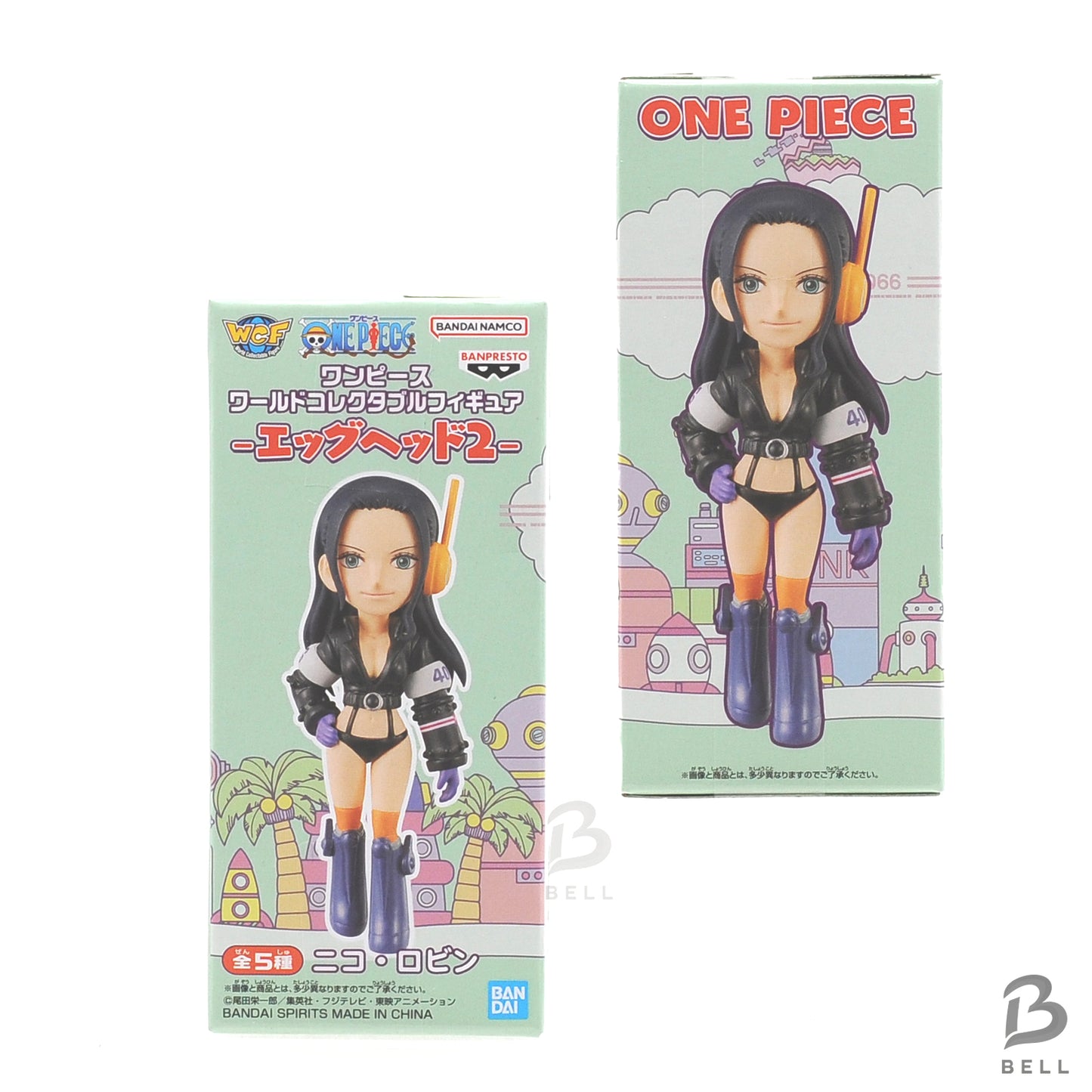 Complete One Piece World Collectable Figure lot set of 5 WCF Egg Head 2 sealed