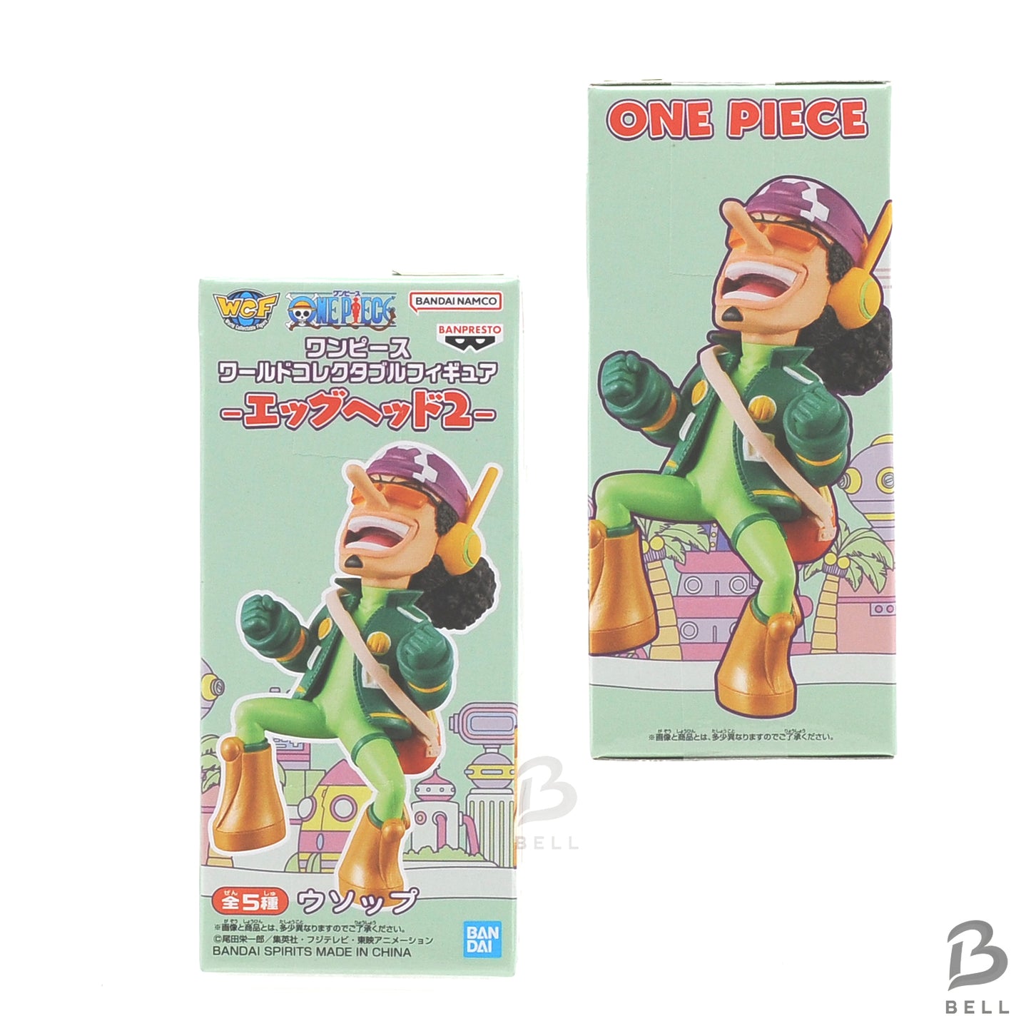 Complete One Piece World Collectable Figure lot set of 5 WCF Egg Head 2 sealed