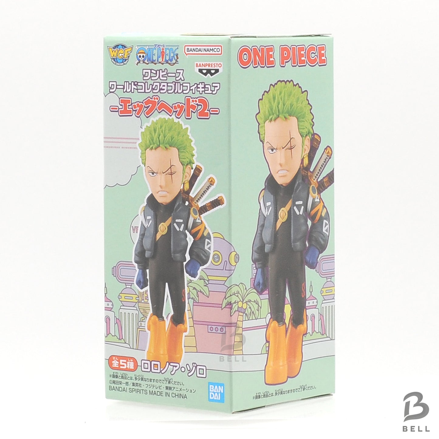 Complete One Piece World Collectable Figure lot set of 5 WCF Egg Head 2 sealed