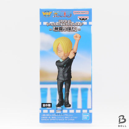ONE PIECE Sanji World Collectable Figure -A sign of fellows  Japan WCF banpresto