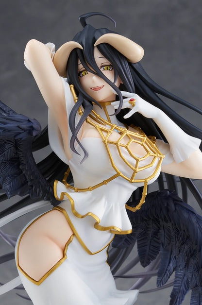 Overlord T-most Albedo Figure Pure White Devil ver. Anime Prize Banpresto Japan!