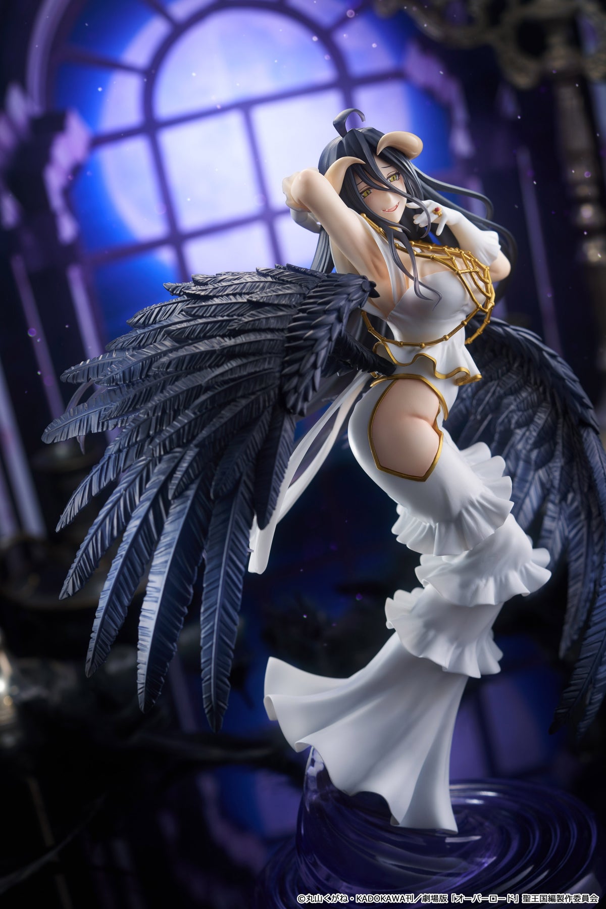 Overlord T-most Albedo Figure Pure White Devil ver. Anime Prize Banpresto Japan!