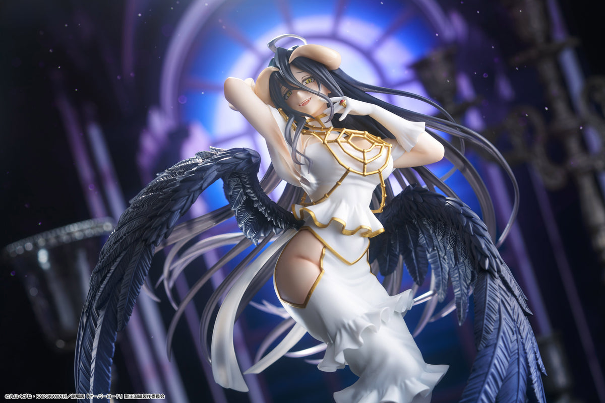 Overlord T-most Albedo Figure Pure White Devil ver. Anime Prize Banpresto Japan!