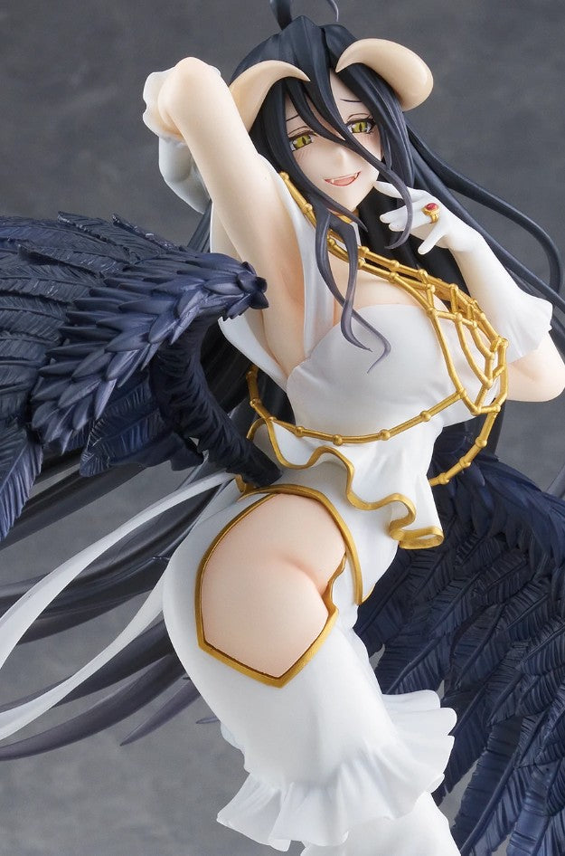Overlord T-most Albedo Figure Pure White Devil ver. Anime Prize Banpresto Japan!