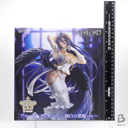 Overlord T-most Albedo Figure Pure White Devil ver. Anime Prize Banpresto Japan!