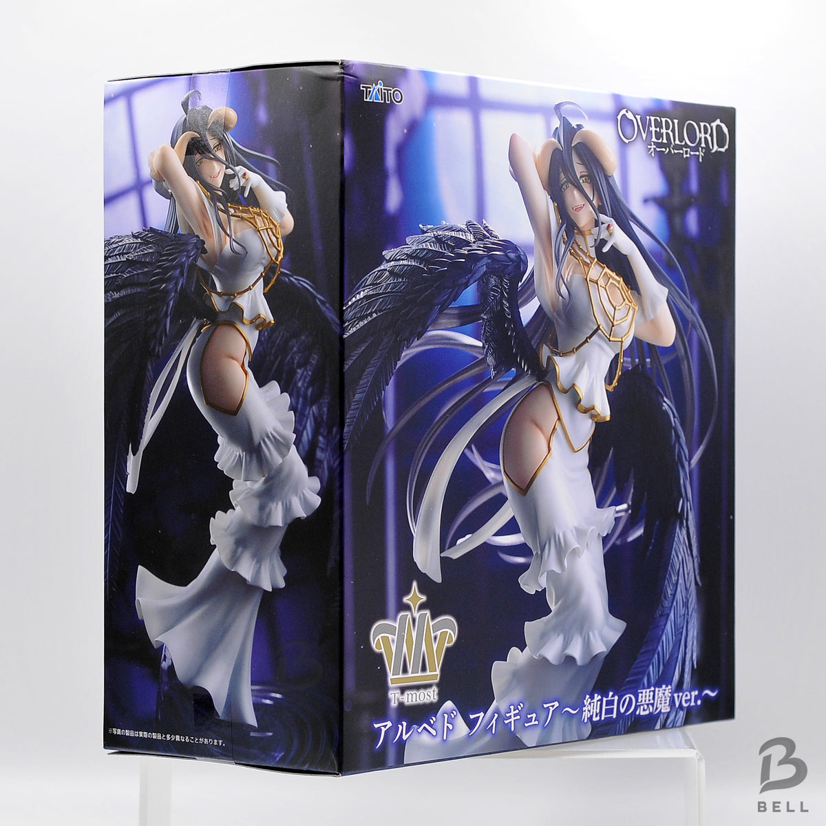 Overlord T-most Albedo Figure Pure White Devil ver. Anime Prize Banpresto Japan!