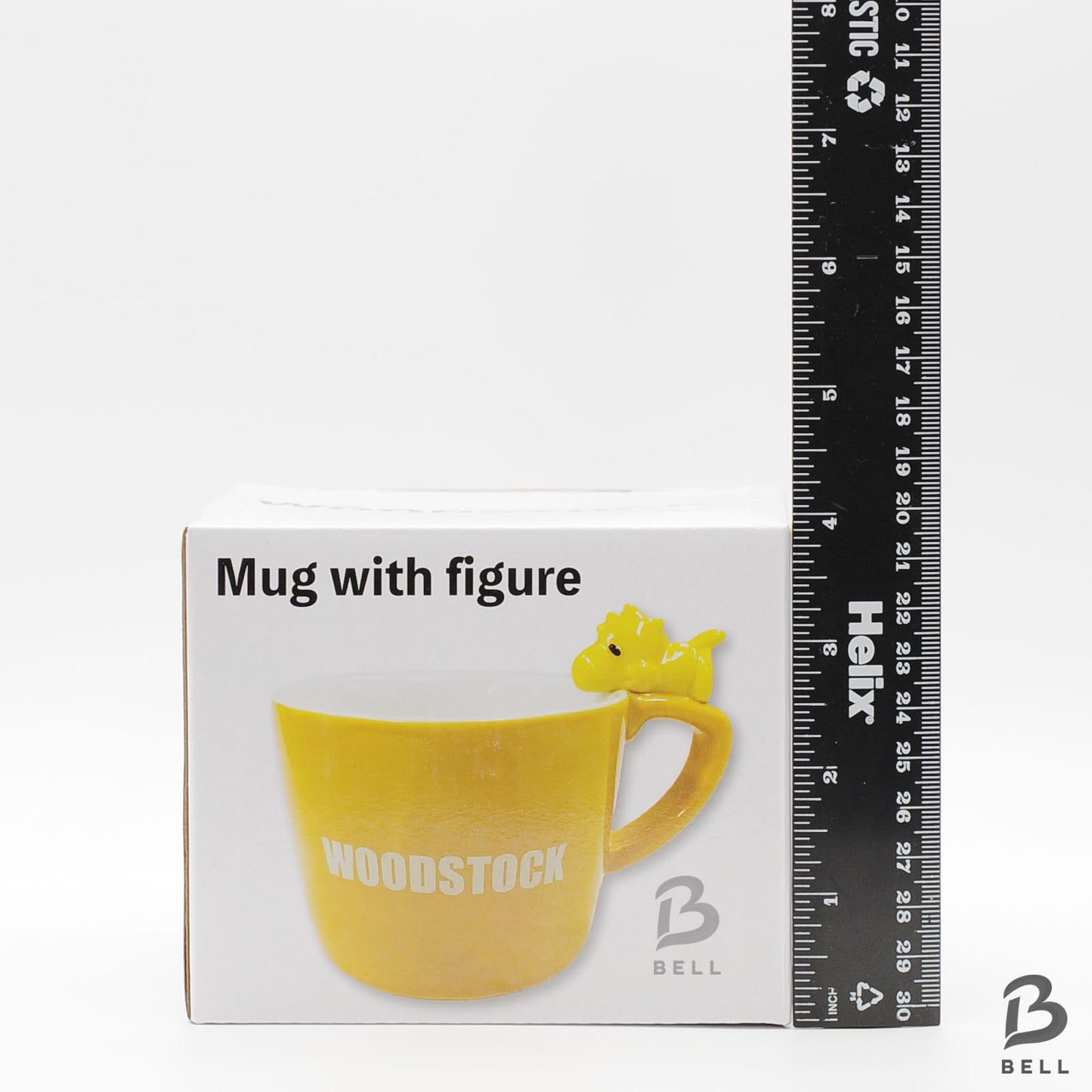 PEANUTS Woodstock Mug with figure Yellow  New Sealed coffee mug Made of pottery