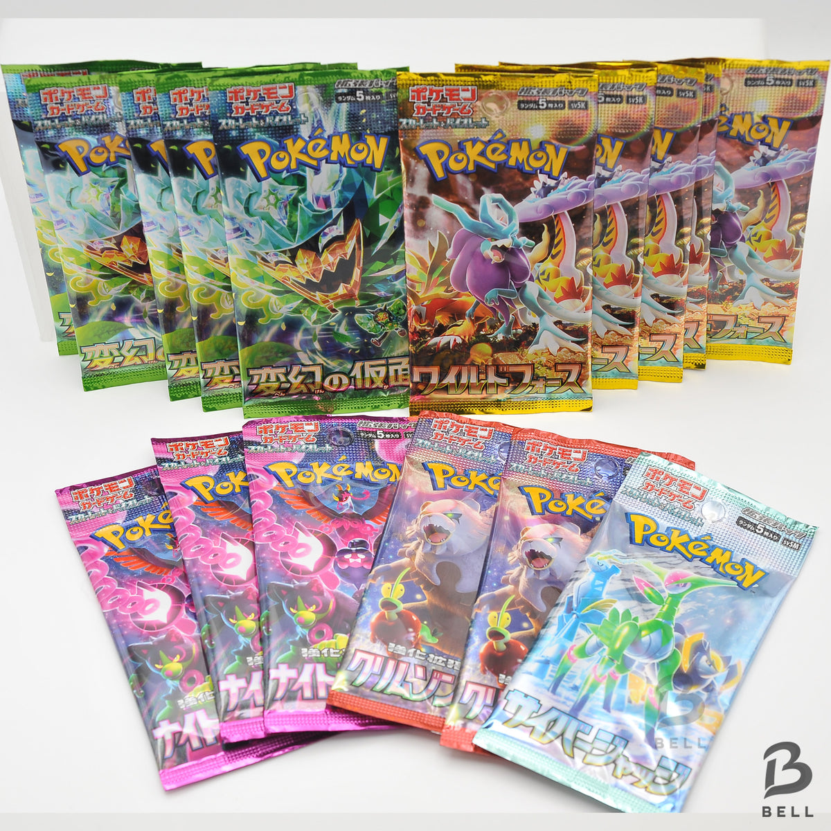Pokemon TCG Japanese Booster Pack Lot 16 Sealed Random Assortment SR SAR Chance