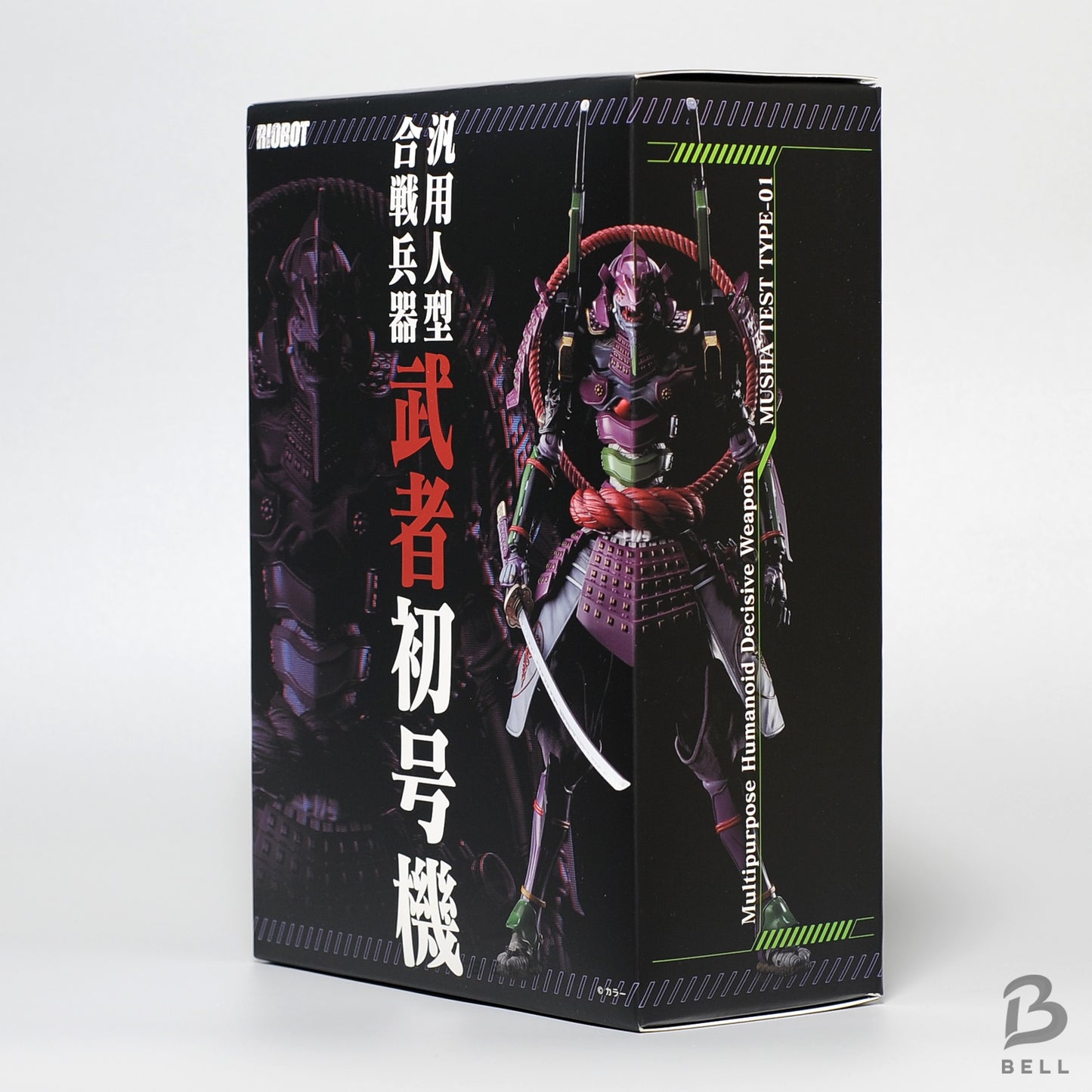 RIOBOT Evangelion x Takashi Okazaki Humanoid Battle Weapon Musha Unit01 Japan