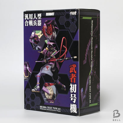 RIOBOT Evangelion x Takashi Okazaki Humanoid Battle Weapon Musha Unit01 Japan