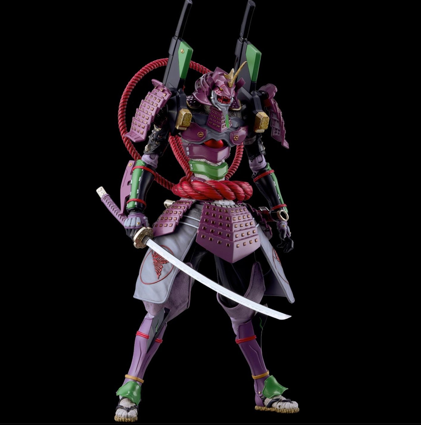 RIOBOT Evangelion x Takashi Okazaki Humanoid Battle Weapon Musha Unit01 Japan