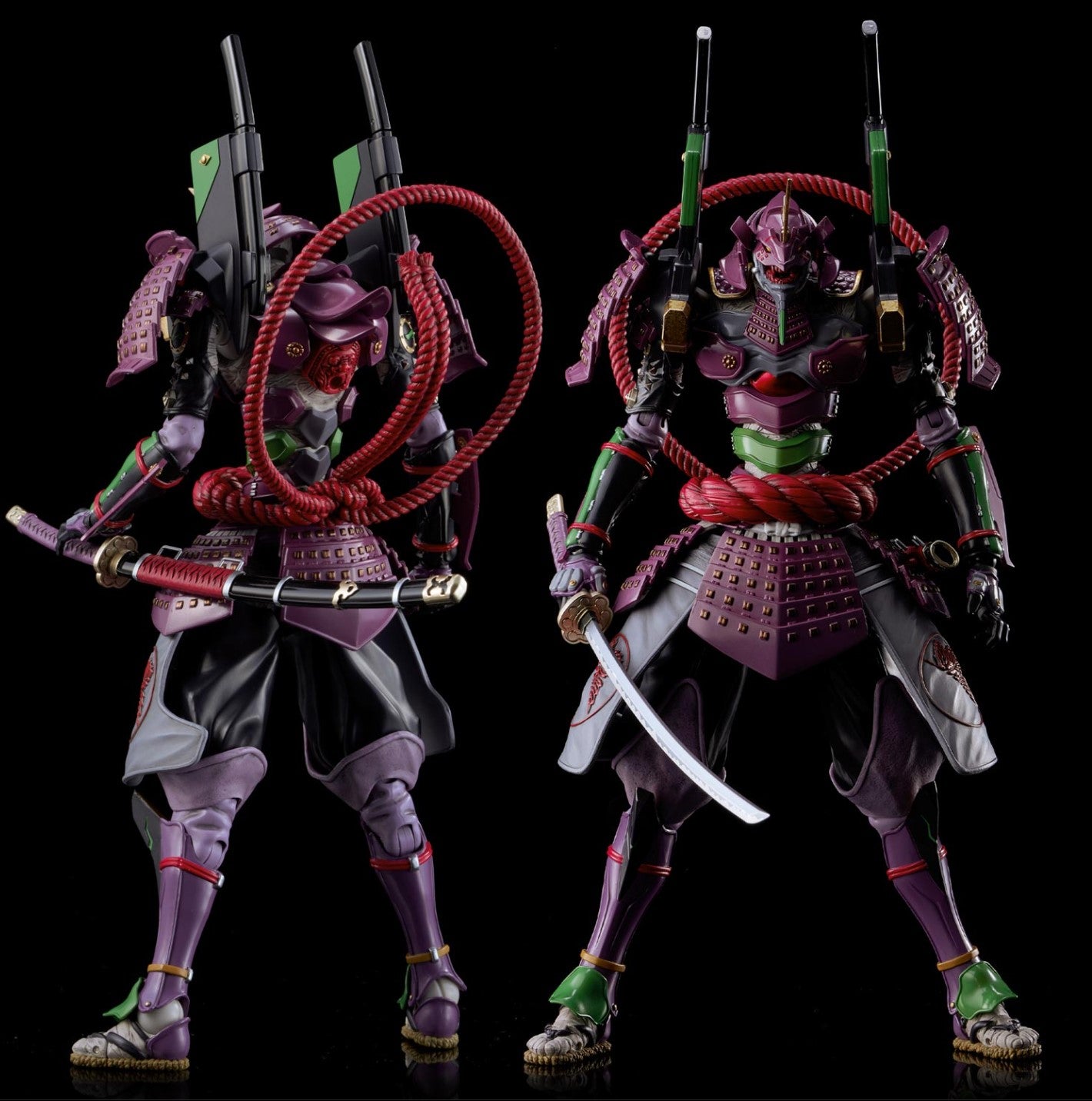 RIOBOT Evangelion x Takashi Okazaki Humanoid Battle Weapon Musha Unit01 Japan