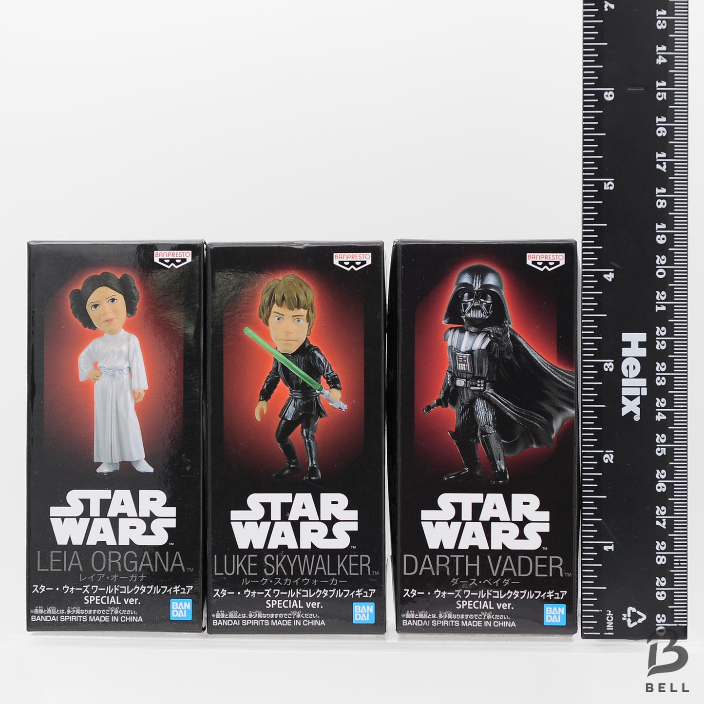 STAR WARS LEIA LUKE DARTH VADER figure Star Wars Movie WCF Premium set of 3