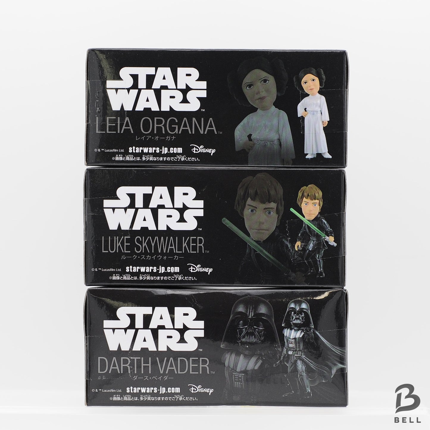 STAR WARS LEIA LUKE DARTH VADER figure Star Wars Movie WCF Premium set of 3