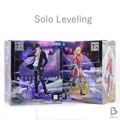 Solo Leveling XrossLink Figure Sung Jinwoo Cha Hae-in Set of 2 SEGA Official JP
