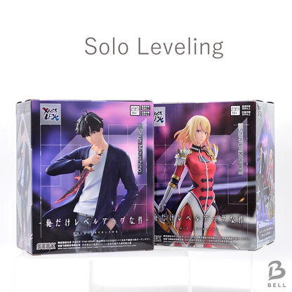 Solo Leveling XrossLink Figure Sung Jinwoo Cha Hae-in Set of 2 SEGA Official JP