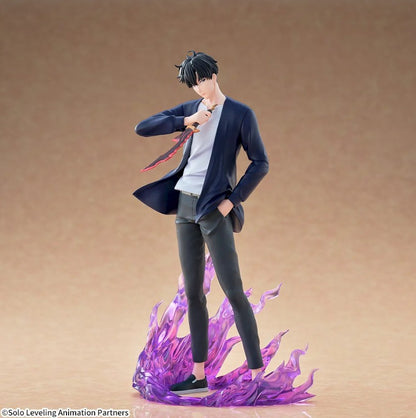 Solo Leveling XrossLink Figure Sung Jinwoo Cha Hae-in Set of 2 SEGA Official JP