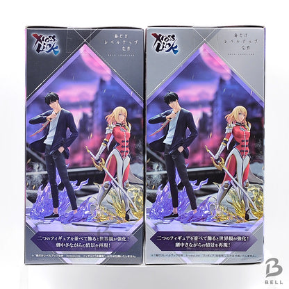 Solo Leveling XrossLink Figure Sung Jinwoo Cha Hae-in Set of 2 SEGA Official JP