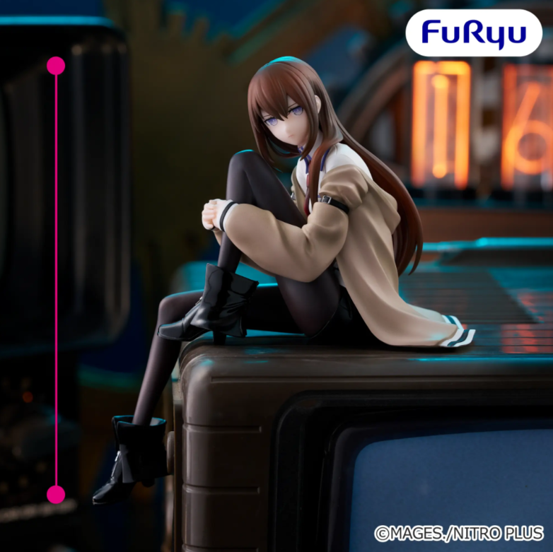 Steins Gate Kurisu Makise Noodle Stopper Figure FuRyu Anime Toy Japan New 2026