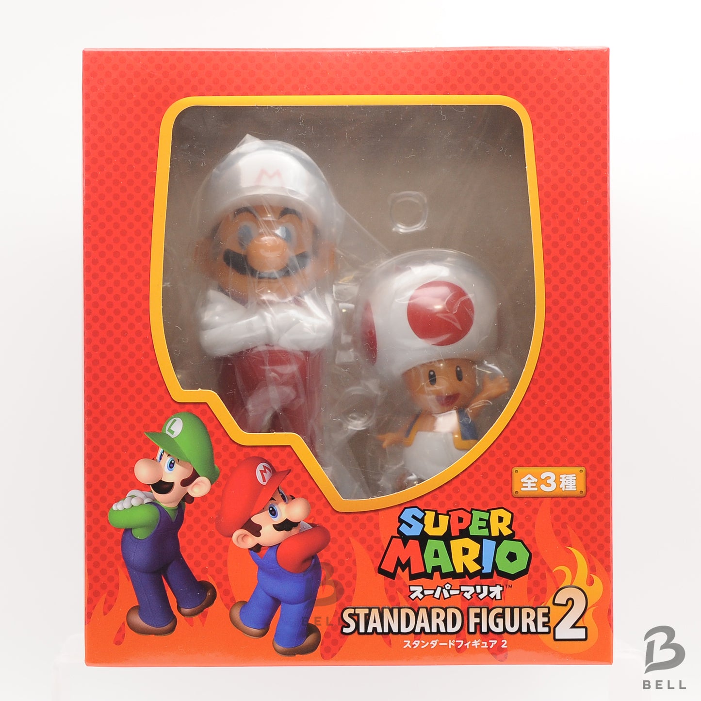 Super Mario Standard Figure Vol.2 Donkey Kong Mario & Toad set of 2 Japan GAME