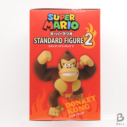 Super Mario Standard Figure Vol.2 Donkey Kong Mario & Toad set of 2 Japan GAME