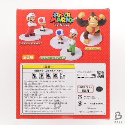 Super Mario Standard Figure Vol.2 Donkey Kong Mario & Toad set of 2 Japan GAME