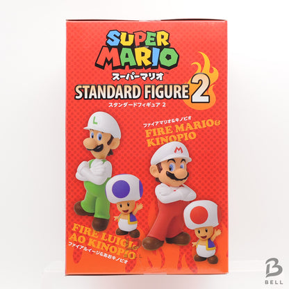 Super Mario Standard Figure Vol.2 Donkey Kong Mario & Toad set of 2 Japan GAME