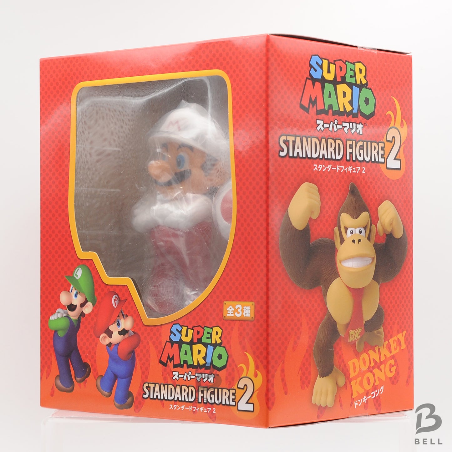 Super Mario Standard Figure Vol.2 Donkey Kong Mario & Toad set of 2 Japan GAME