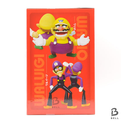 Super Mario Bros Figure Mario Luigi Wario Waluigi Set of 4 Nintendo Switch GAME