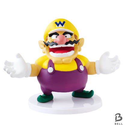 Super Mario Bros Figure Mario Luigi Wario Waluigi Set of 4 Nintendo Switch GAME