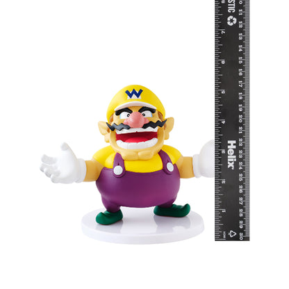 Super Mario Bros Figure Mario Luigi Wario Waluigi Set of 4 Nintendo Switch GAME