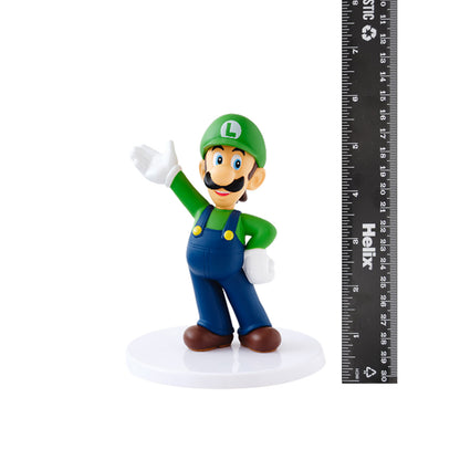 Super Mario Bros Figure Mario Luigi Wario Waluigi Set of 4 Nintendo Switch GAME