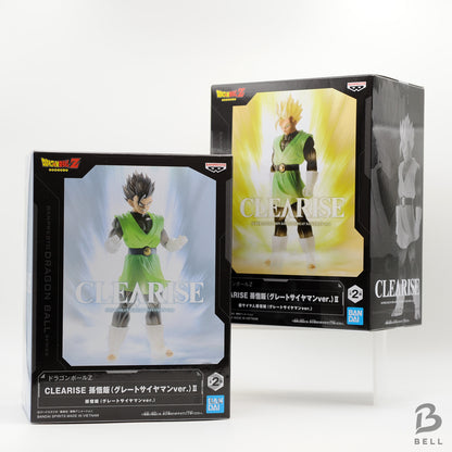 Dragon Ball Z CLEARISE Super Saiyan Son Gohan Great Saiyaman ver. Figure SET NEW