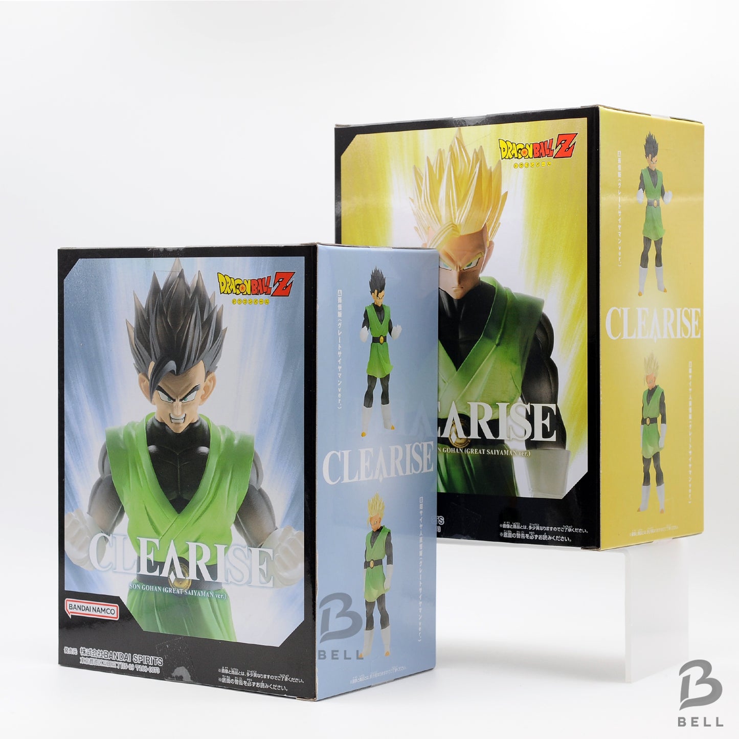 Dragon Ball Z CLEARISE Super Saiyan Son Gohan Great Saiyaman ver. Figure SET NEW