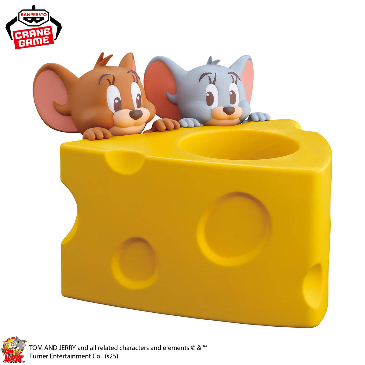 Tom and Jerry Figlife Figure Jerry & Tuffy Anime Cartoon Collectible Japan New