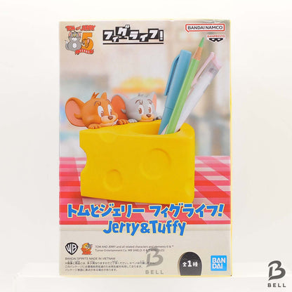 Tom and Jerry Figlife Figure Jerry & Tuffy Anime Cartoon Collectible Japan New