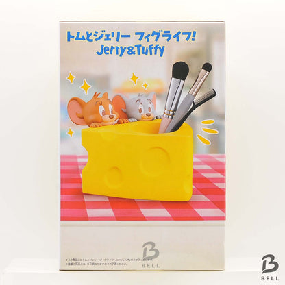 Tom and Jerry Figlife Figure Jerry & Tuffy Anime Cartoon Collectible Japan New
