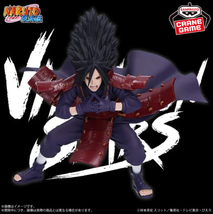 Uchiha Madara Anime Figure - Naruto Shippuden Vibration Stars by BANPRESTO Japan