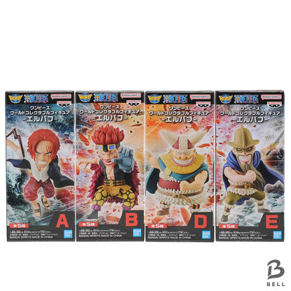 One Piece WCF Elbaf 4 Figure Set A B D E Shanks Kid Banpresto Japan Official new