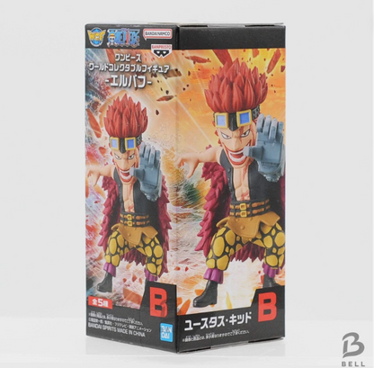 One Piece WCF Elbaf 4 Figure Set A B D E Shanks Kid Banpresto Japan Official new