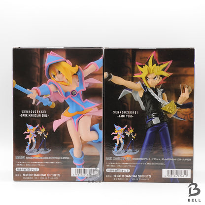Yu-Gi-Oh! Duel Monsters Figure lot Black Magician Girl & Yami Yugi Set of 2  New