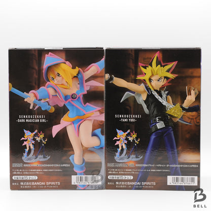 Yu-Gi-Oh! Duel Monsters Figure lot Black Magician Girl & Yami Yugi Set of 2  New