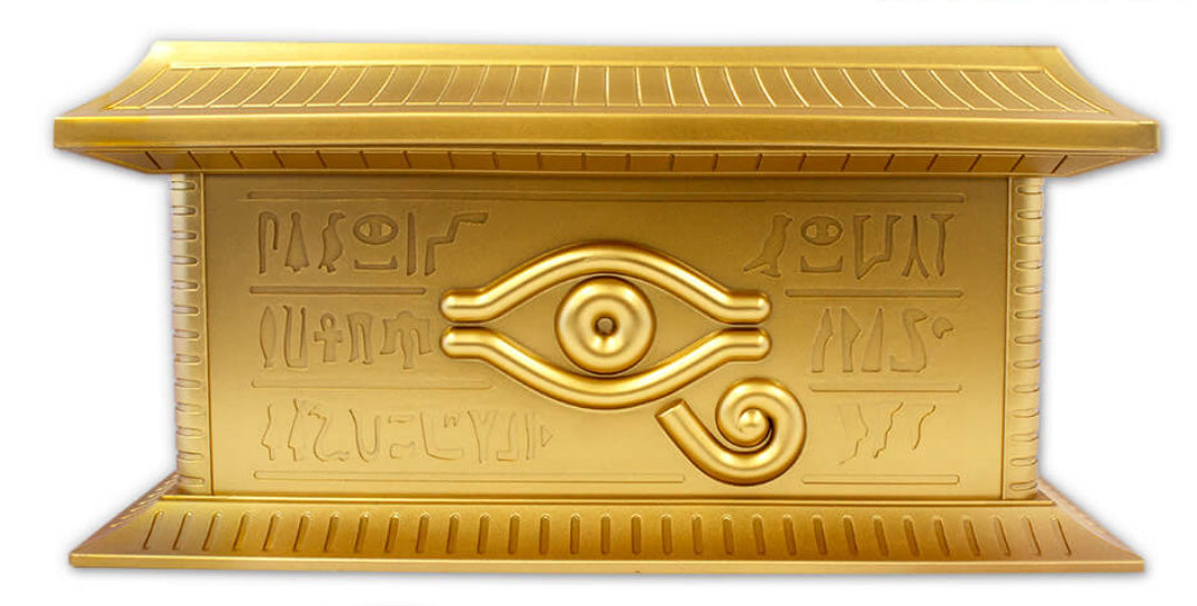 Yu-Gi-Oh! Duel Monsters The Golden Chest Storage tissue Box Japan anime game new