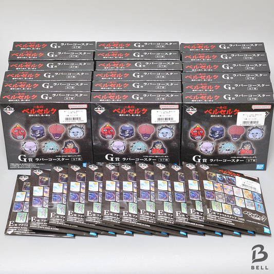 Berserk Ichiban Kuji Prize Lot 36pcs Acrylic Stand Rubber Coaster Japan Official