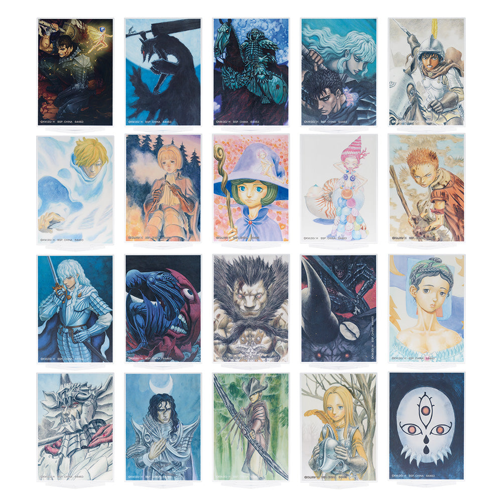 Berserk Ichiban Kuji Prize Lot 36pcs Acrylic Stand Rubber Coaster Japan Official