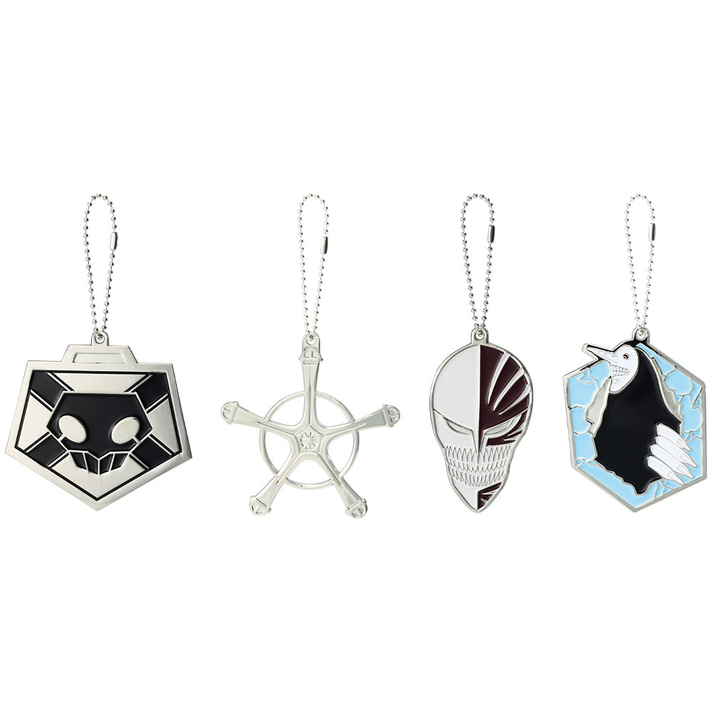 BLEACH Ichiban Kuji Prize Lot 12pcs Glass Plate Rubber Collection Metal Charm JP